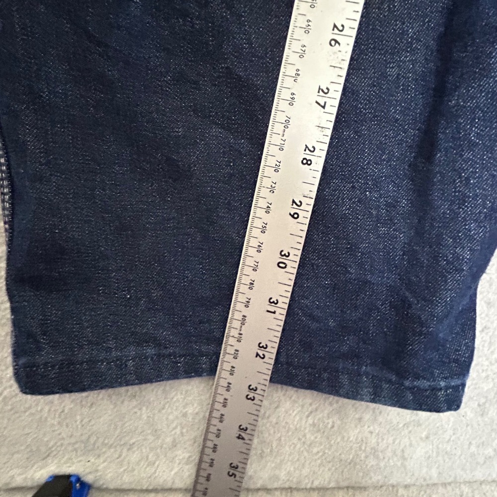 Vintage Sears Roebucks Jeans Mens 34x30 Blue Carpenter Hammer Loop Work Jeans - Picture 5 of 11